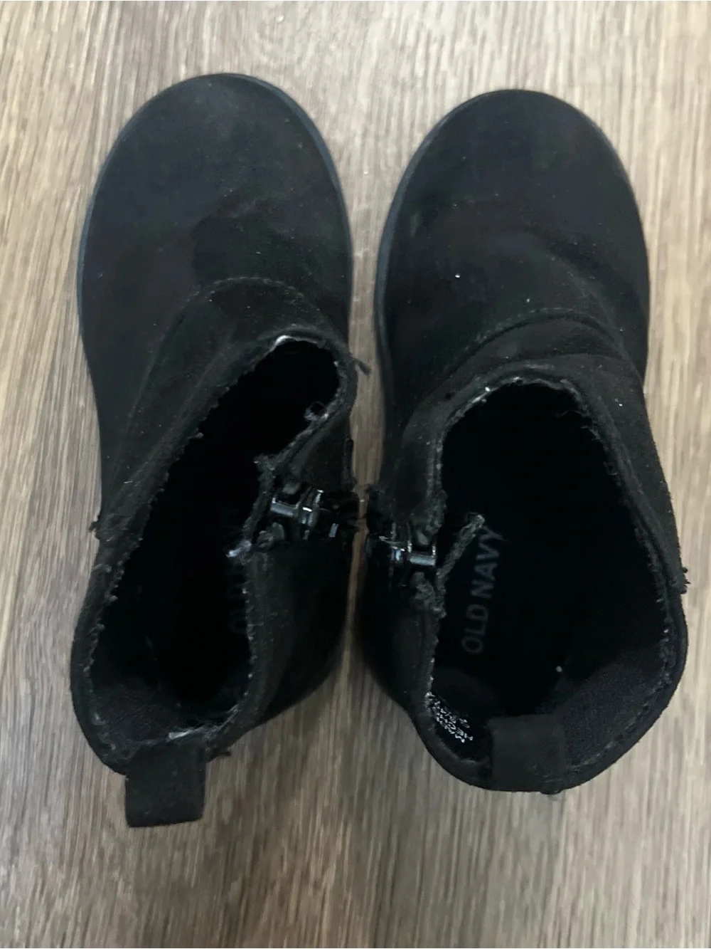 Old Navy Black Kids Ankle Boots